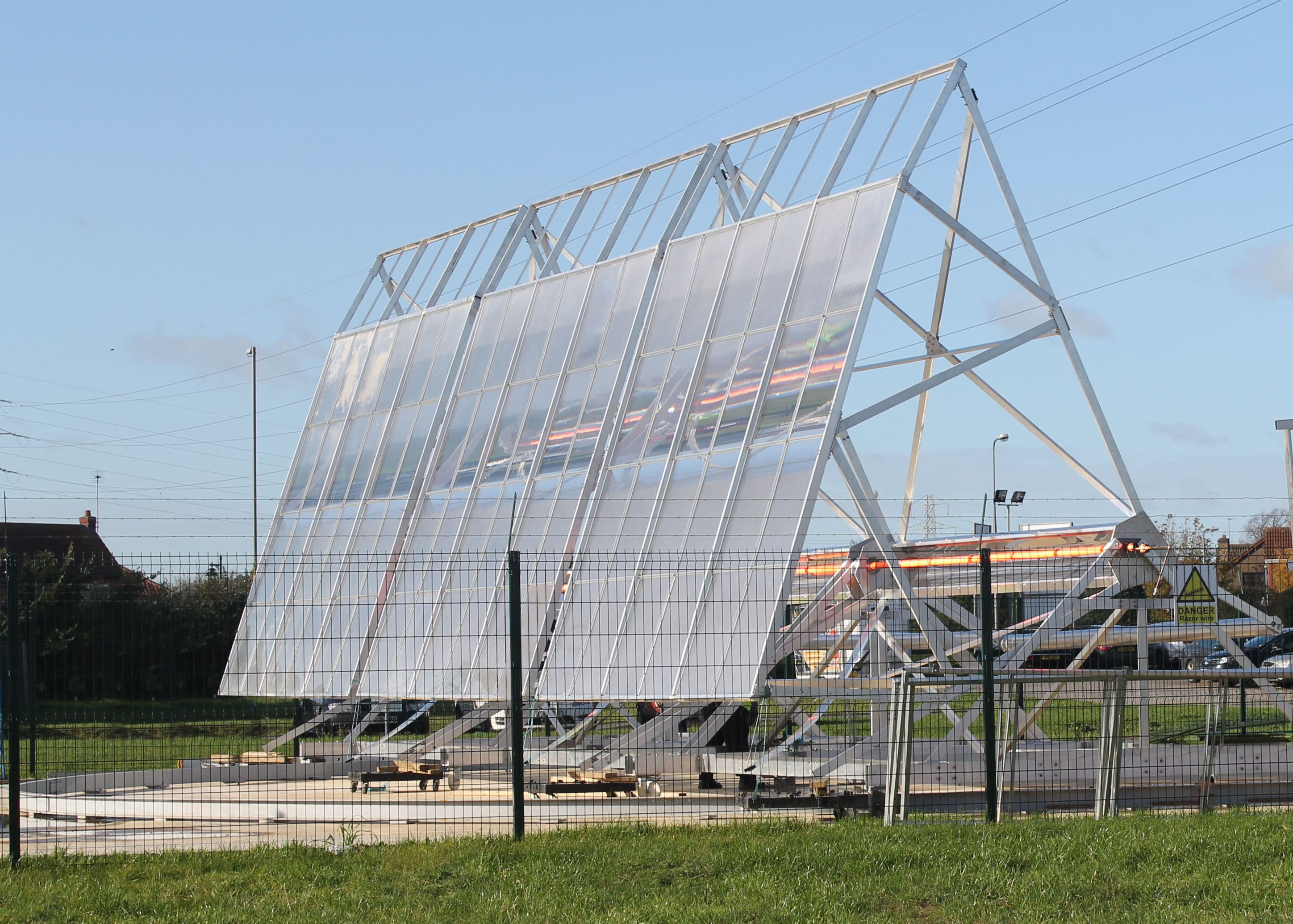 Larkfleet installs solar steam rig